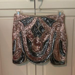 SEQUIN SKIRT